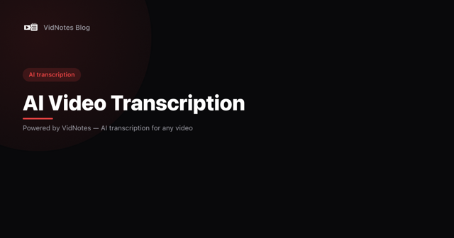 Best Automatic Subtitle Generator Tools in 2026 – VidNotes Blog